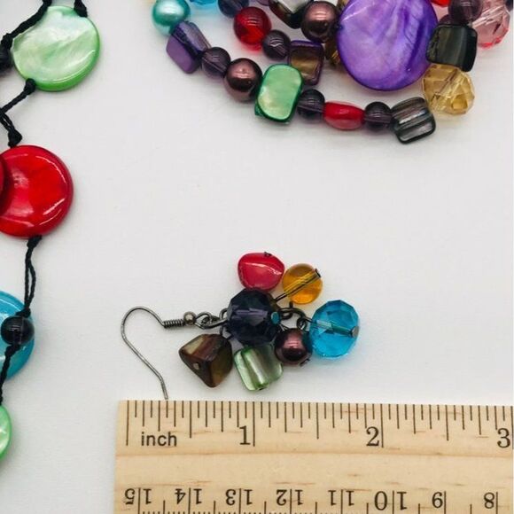 Vintage Premier Designs Parure Chunky Hand Knotted Fun Bold Statement Jewelry - Picture 8 of 11